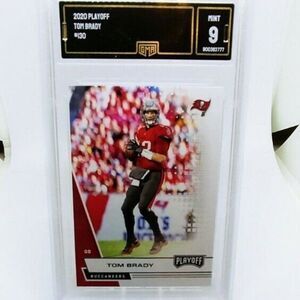 Tom Brady 2020 Playoff Kickoff Parallel #130 GMA 9